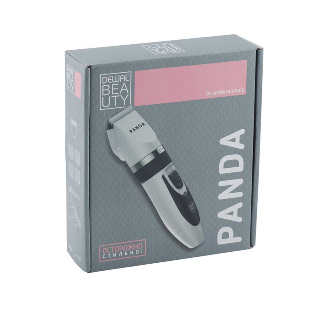 Dewal Beauty Машинка для стрижки волос / Panda -White, 0,8-2,0 мм, белый 560398 18873