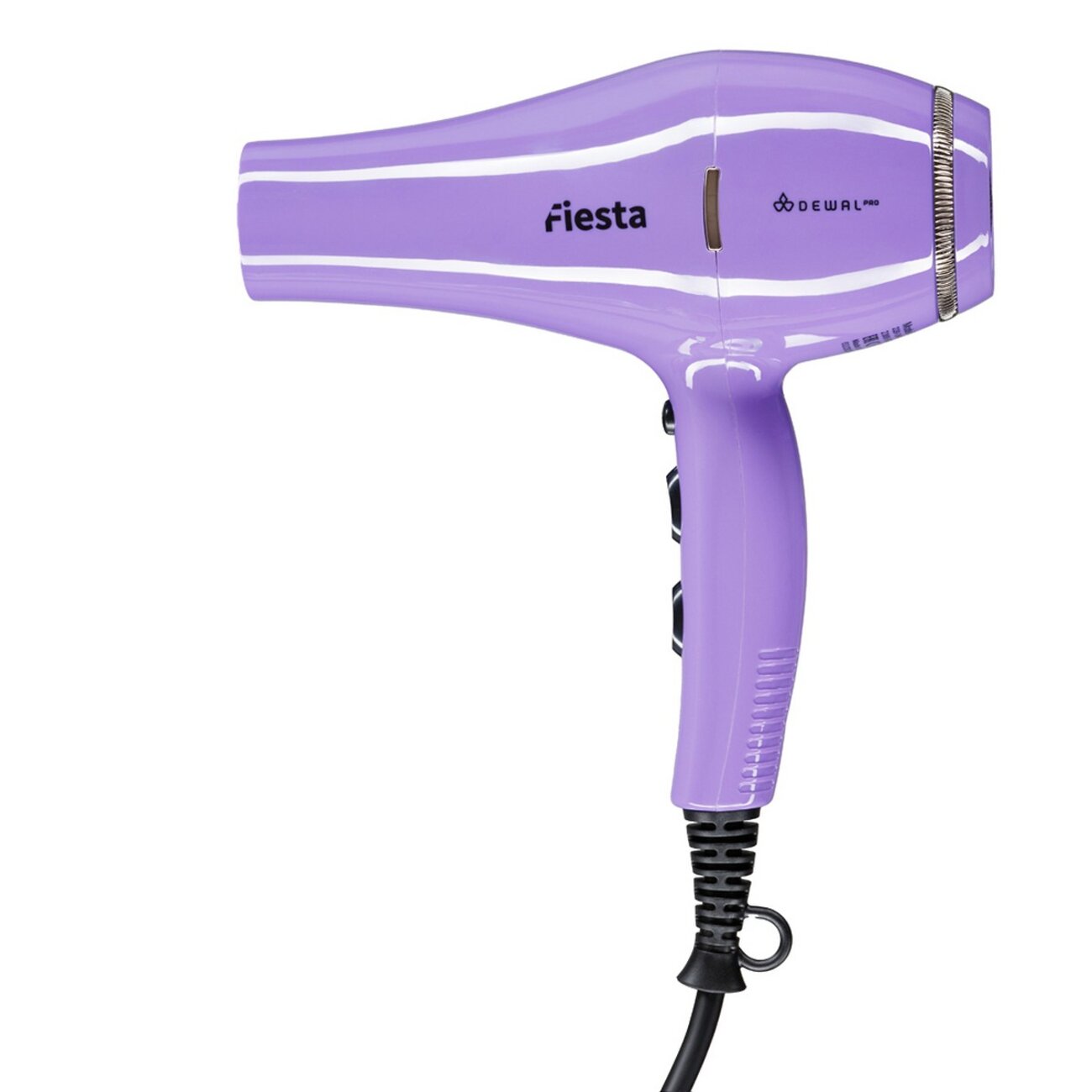 Dewal Фен для волос с ионизацией / Fiesta 03-2010 Lavender, 2600 Вт 560400 24153