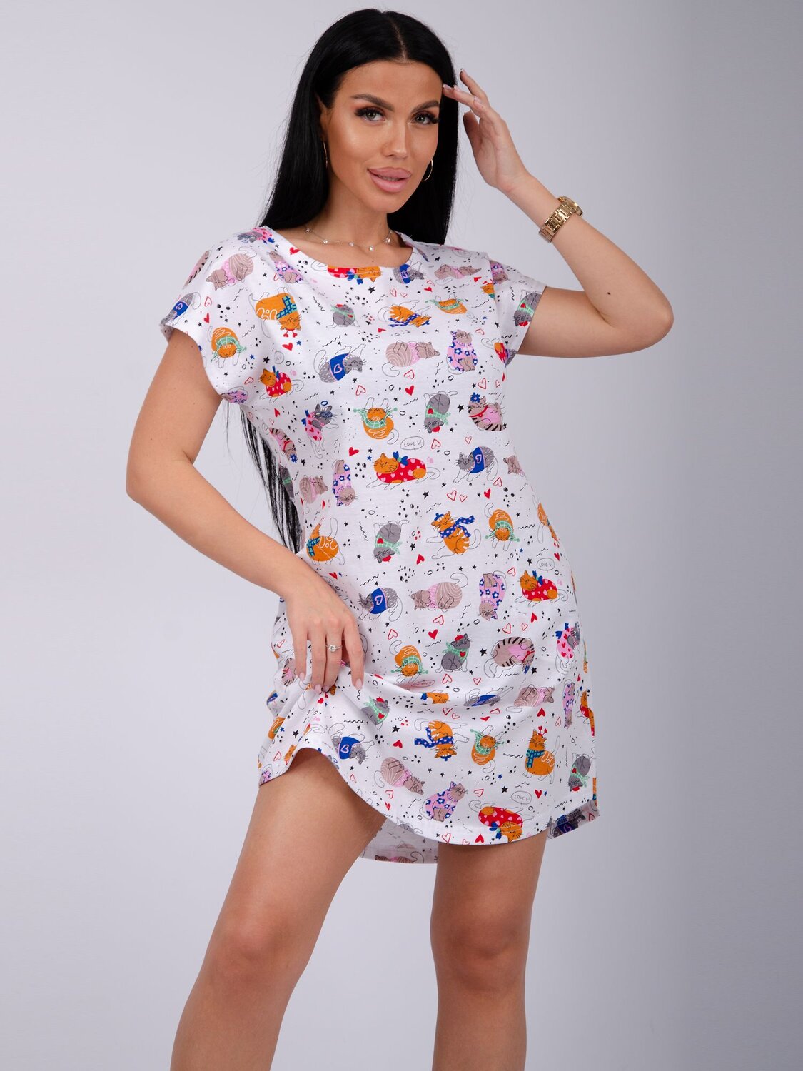 Malina Туника 560408 5912кт разноцветный
