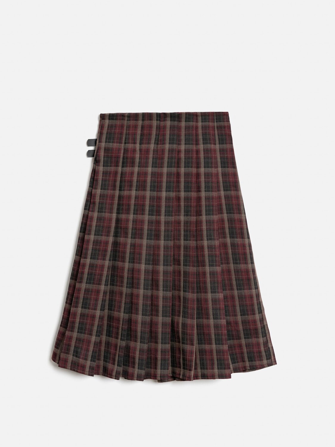Acoola Юбка 560623 20210180256 бордовая клетка