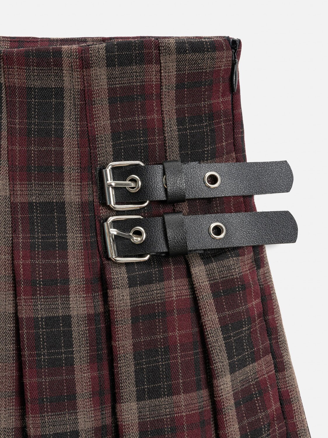 Acoola Юбка 560623 20210180256 бордовая клетка