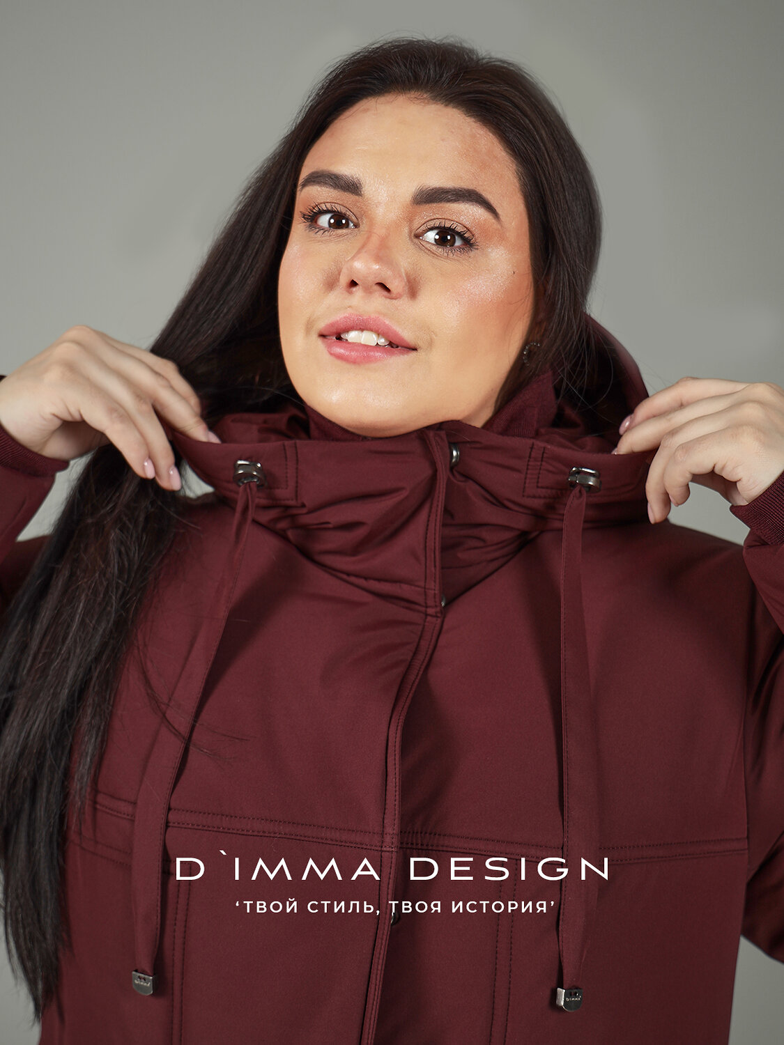 DIMMA Пальто 560761 2600 Бордовый