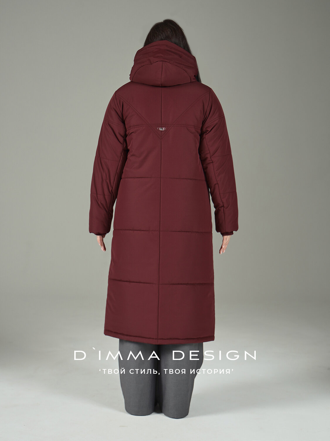 DIMMA Пальто 560761 2600 Бордовый