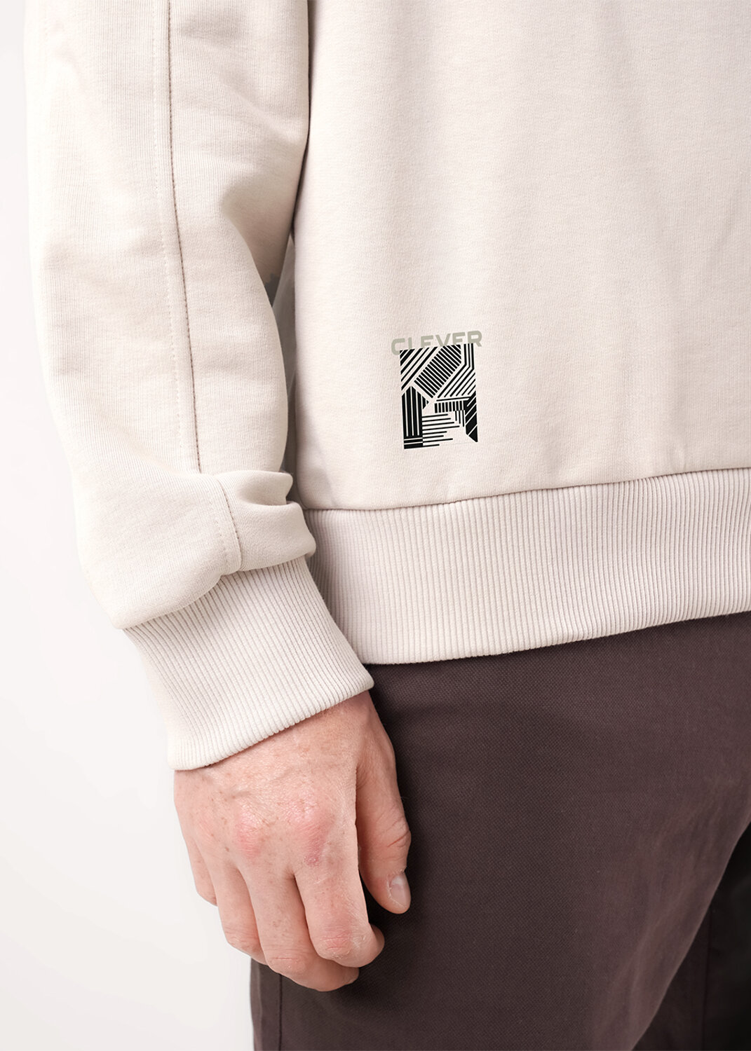 CLEVER Джемпер 560789 452616/09т_п св.бежевый