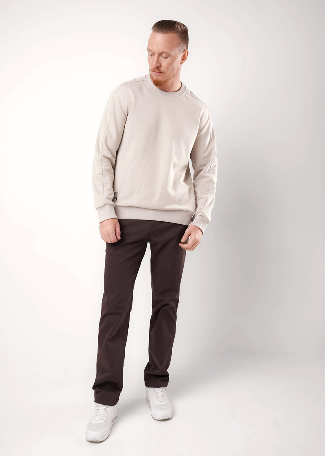 CLEVER Джемпер 560789 452616/09т_п св.бежевый