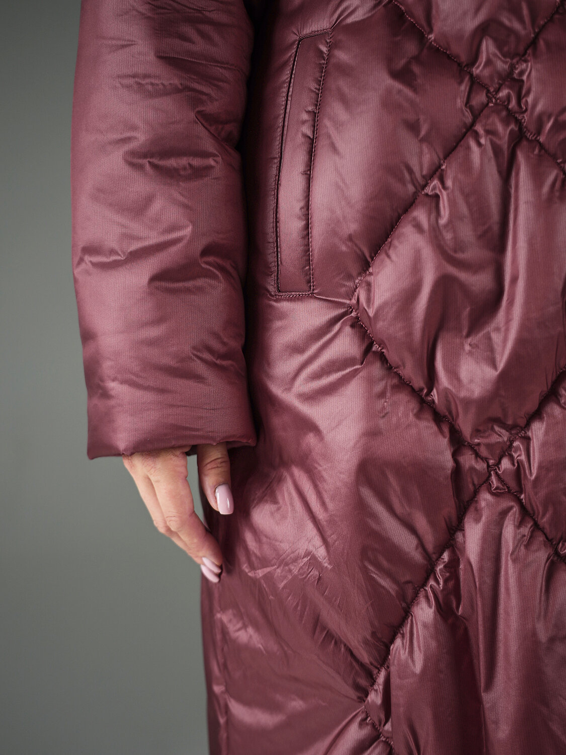 DIMMA Пальто 560820 2611 Бордовый