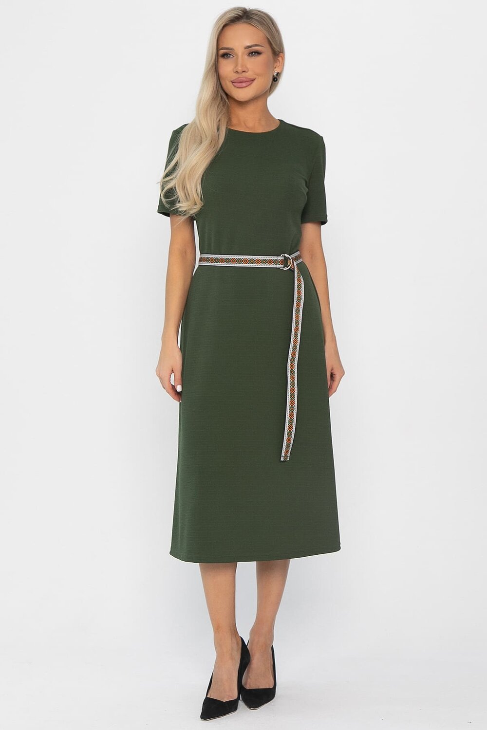 LT Collection Платье 561102 П14415-10М зеленый