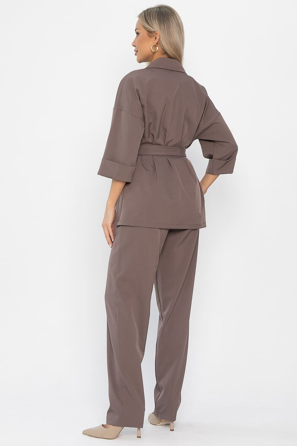 LT Collection Костюм 561105 К14376-12М коричневый