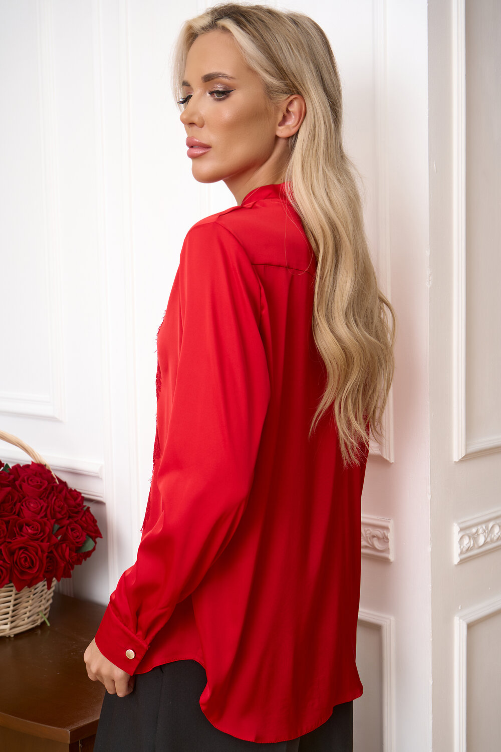 Open-style Блузка 561162 7010 красный