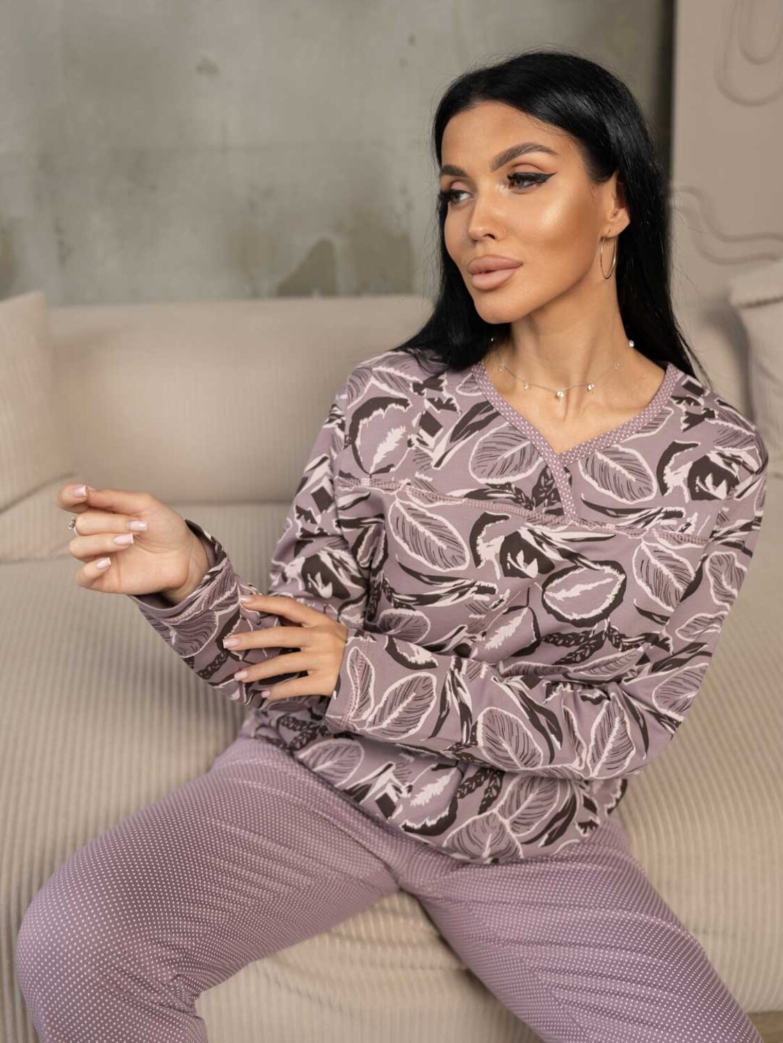 Текс-плюс Пижама 561652 НФ-00244701 Какао