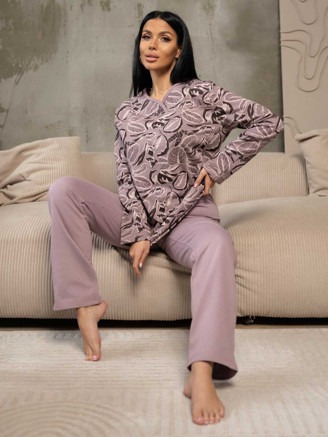 Текс-плюс Пижама 561652 НФ-00244701 Какао