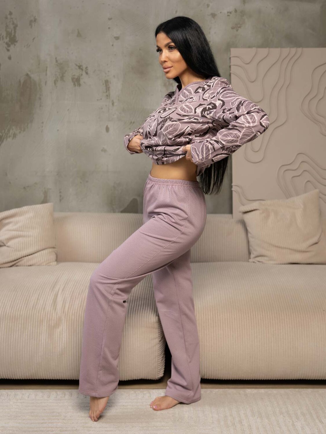 Текс-плюс Пижама 561652 НФ-00244701 Какао