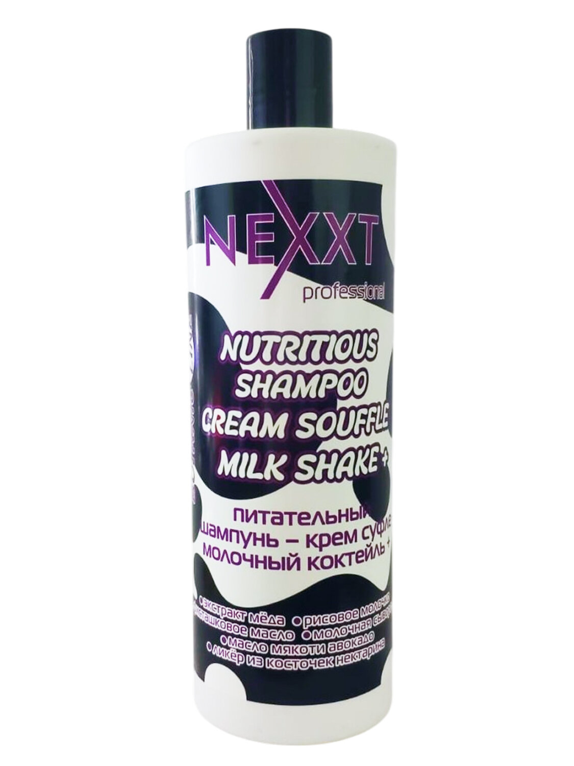 Nexxt Питательный шампунь-крем суфле «Молочный коктейль» / Nutritious Shampoo Cream Suffle Milk Shake +, 500 мл 561839 7633