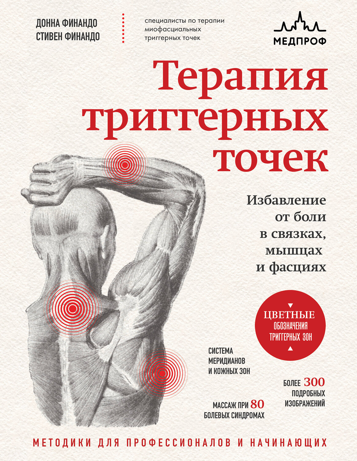 Эксмо Донна Финандо, Стивен Финандо "Терапия триггерных точек. Избавление от боли в связках, мышцах и фасциях" 561865 978-5-04-217975-4