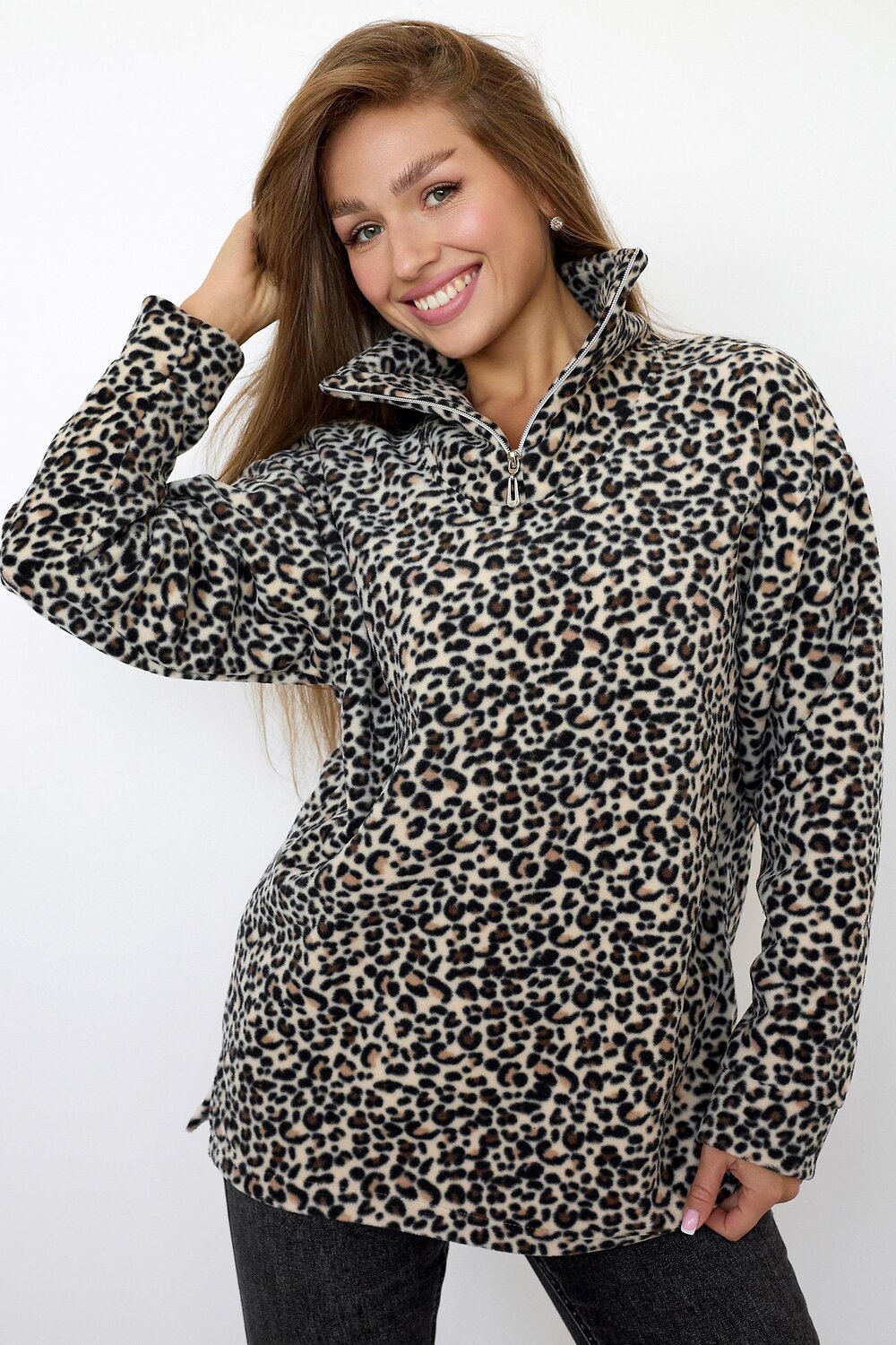 Lika Dress Толстовка 561991 10235 Леопард