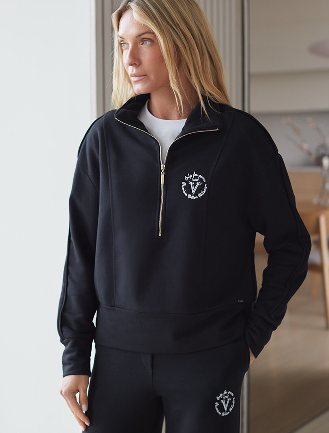 VILATTE Джемпер 562135 D49.130 черный