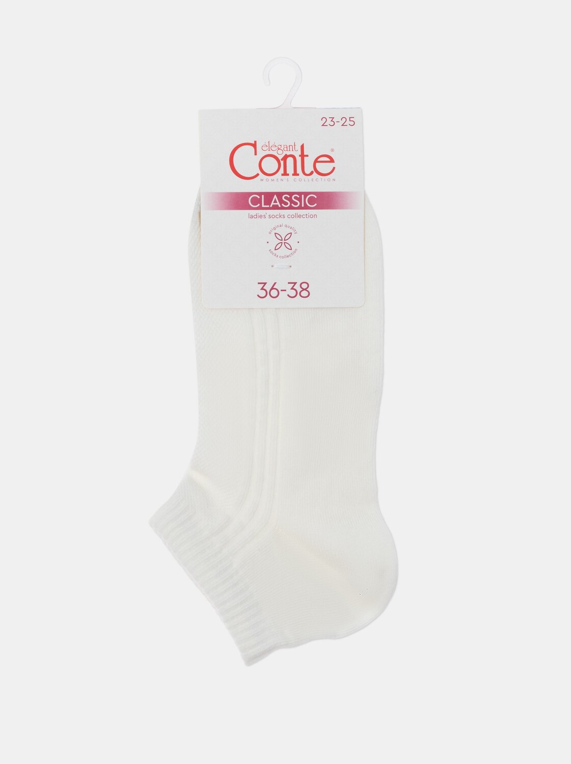 Conte elegant Носки 562400 CLASSIC (короткие) 7С-34СП молочный