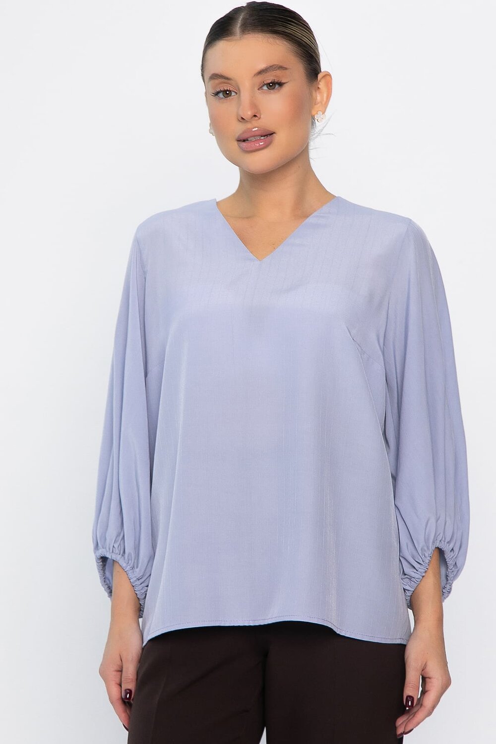 LT Collection Блуза 562538 Б14422-12М голубой