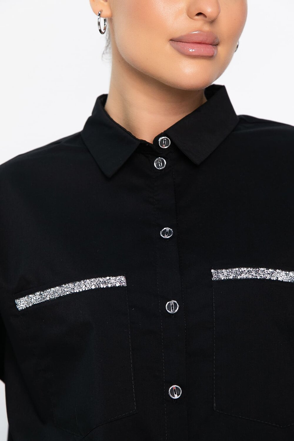 LT Collection Рубашка 562542 Б14440-10М черный