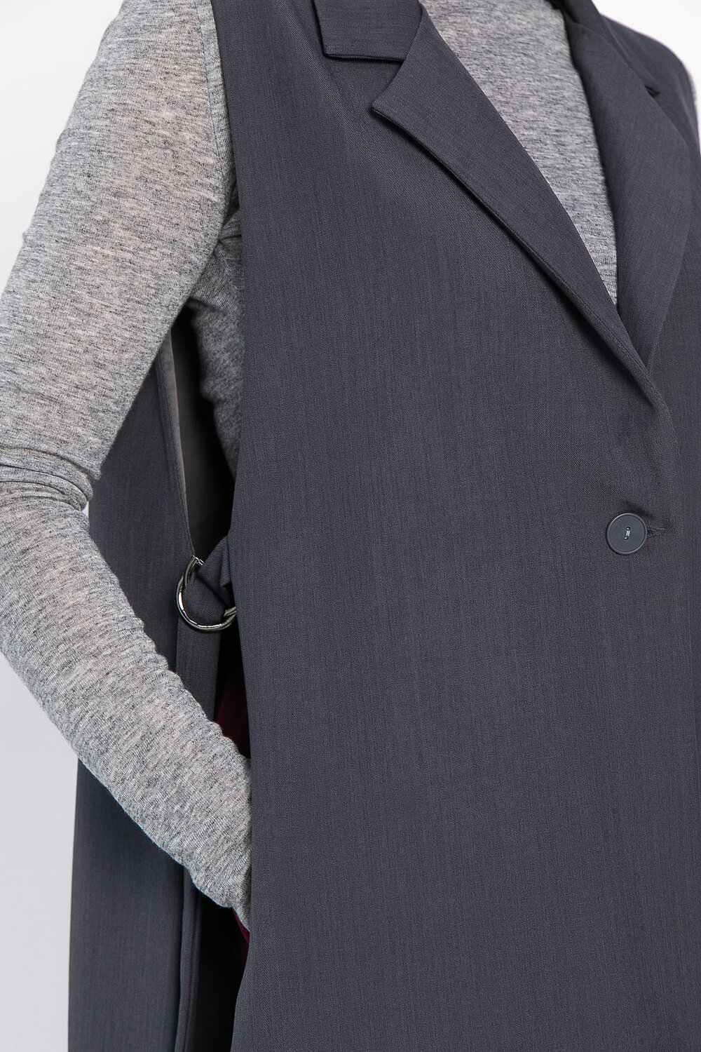 LT Collection Жилет 562545 Б14418-24М серый