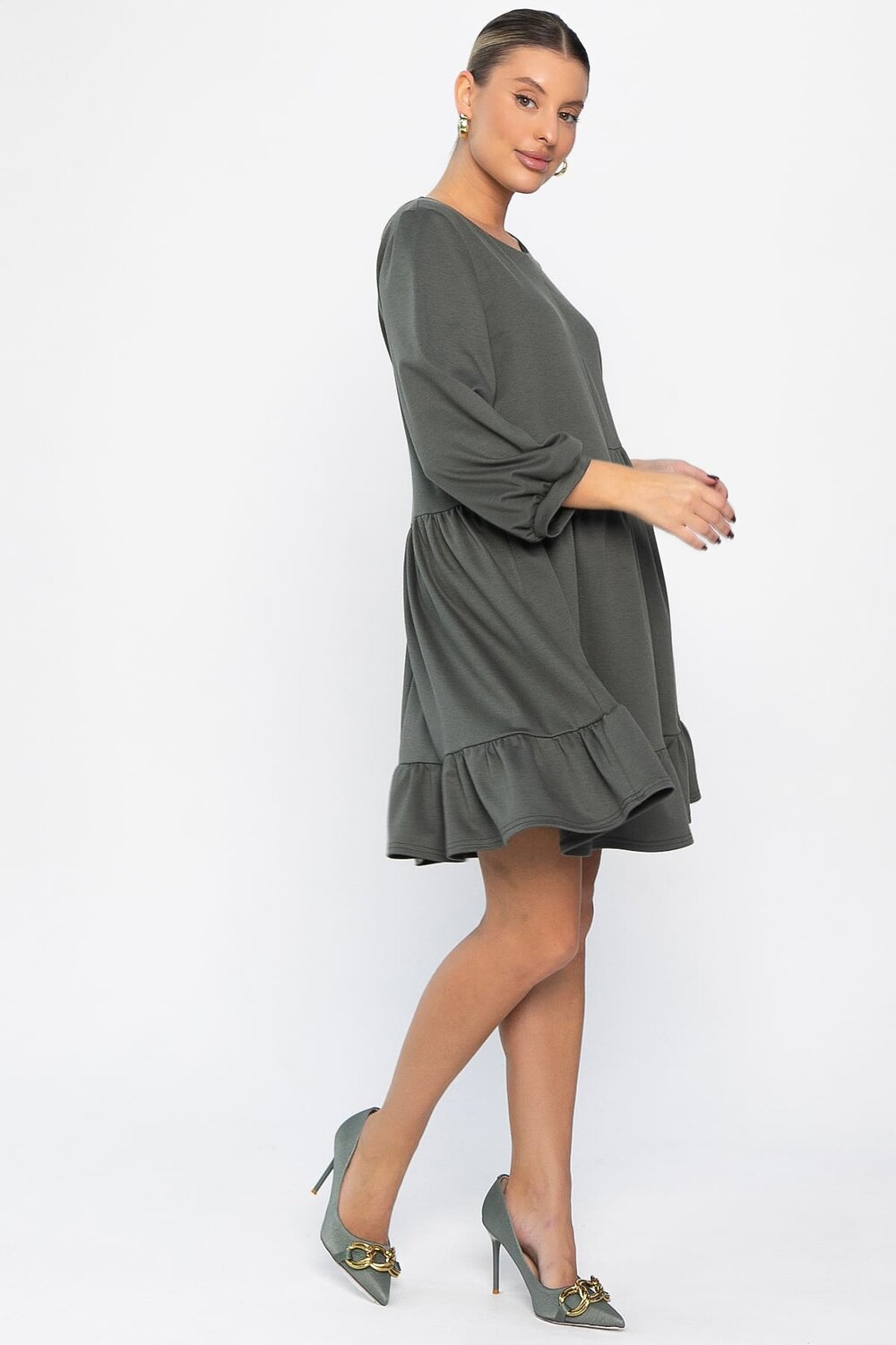 LT Collection Платье 562546 П14412-8М хаки