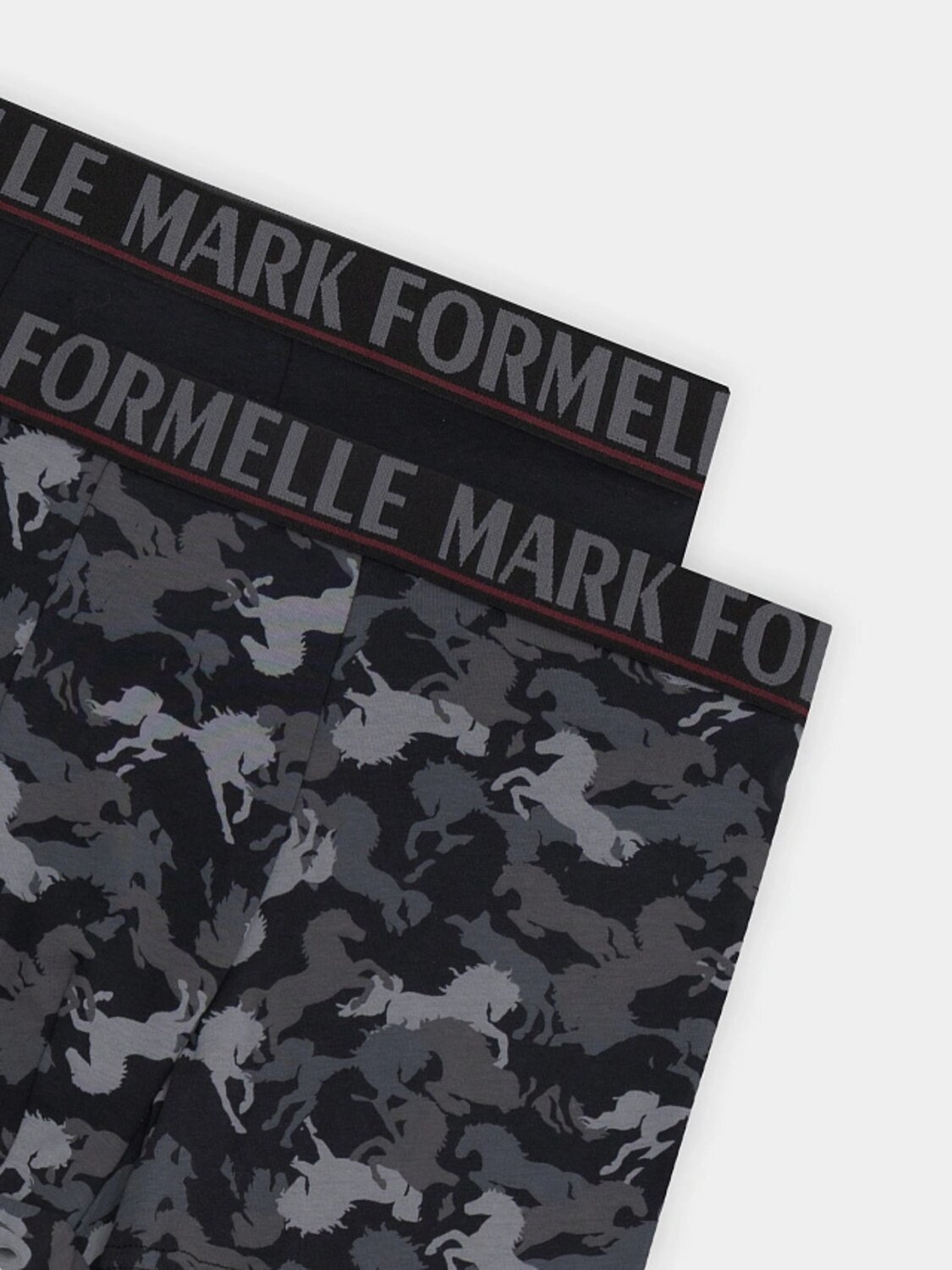 MARK FORMELLE Трусы 562747 411228-2 лошади на черном +черный