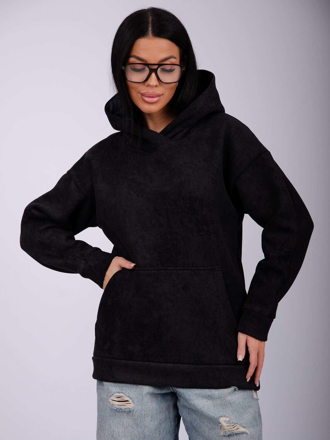 Malina Худи 562966 СЖ-24 чёрный