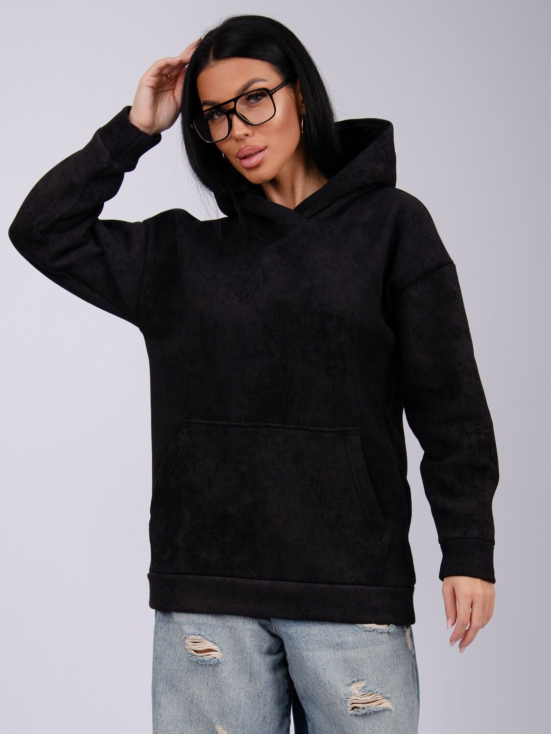 Malina Худи 562966 СЖ-24 чёрный