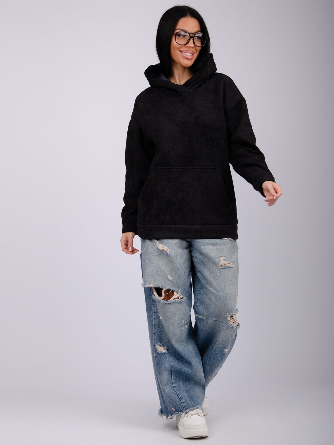 Malina Худи 562966 СЖ-24 чёрный