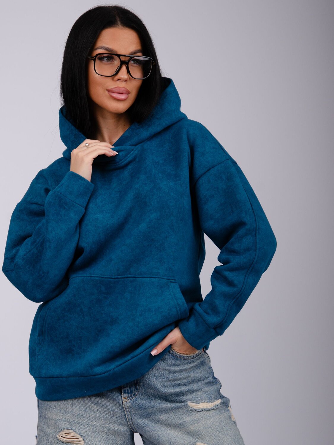 Malina Худи 562968 СЖ-26 петроль