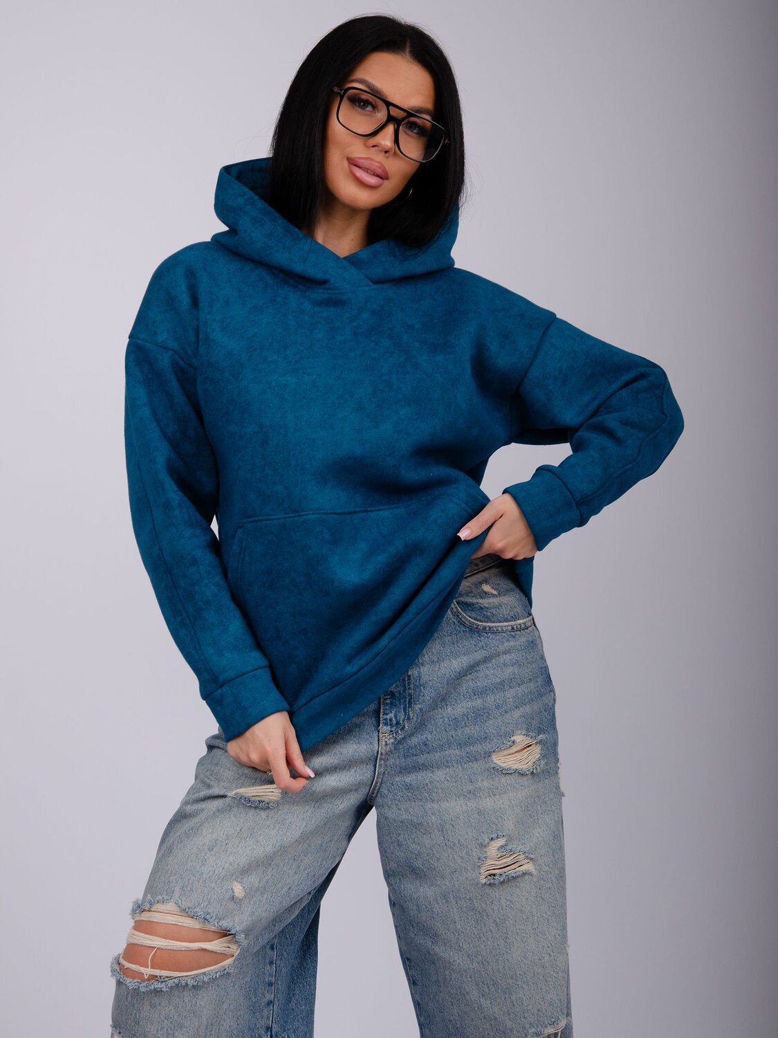 Malina Худи 562968 СЖ-26 петроль