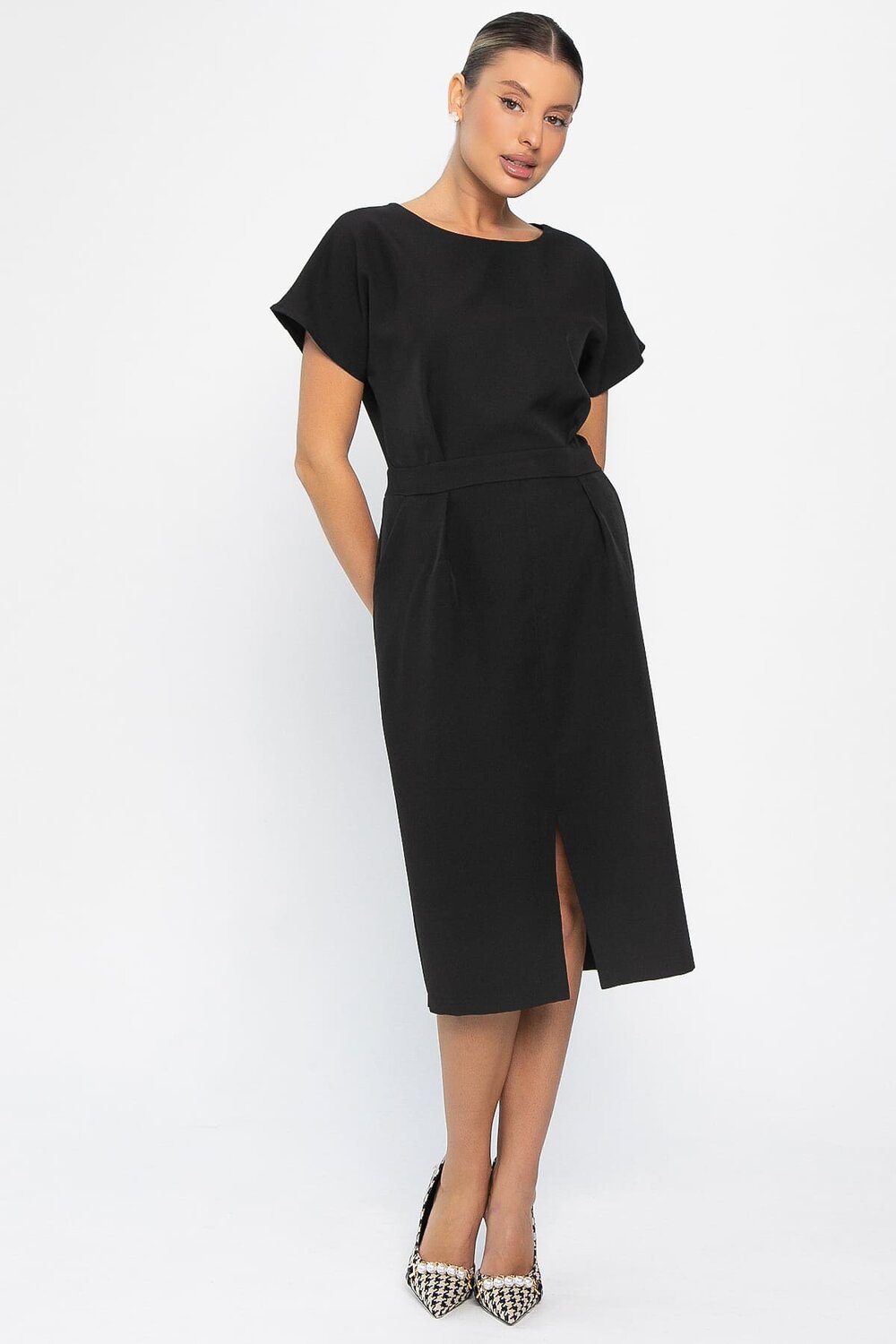 LT Collection Платье 563076 П14371-16М черный