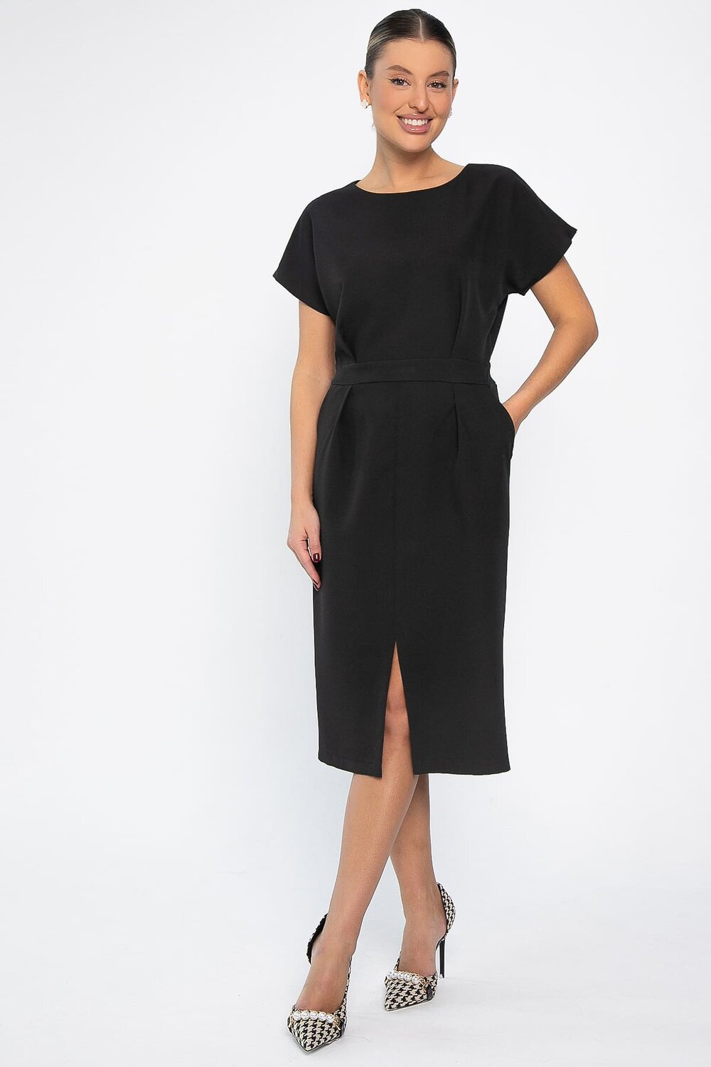 LT Collection Платье 563076 П14371-16М черный