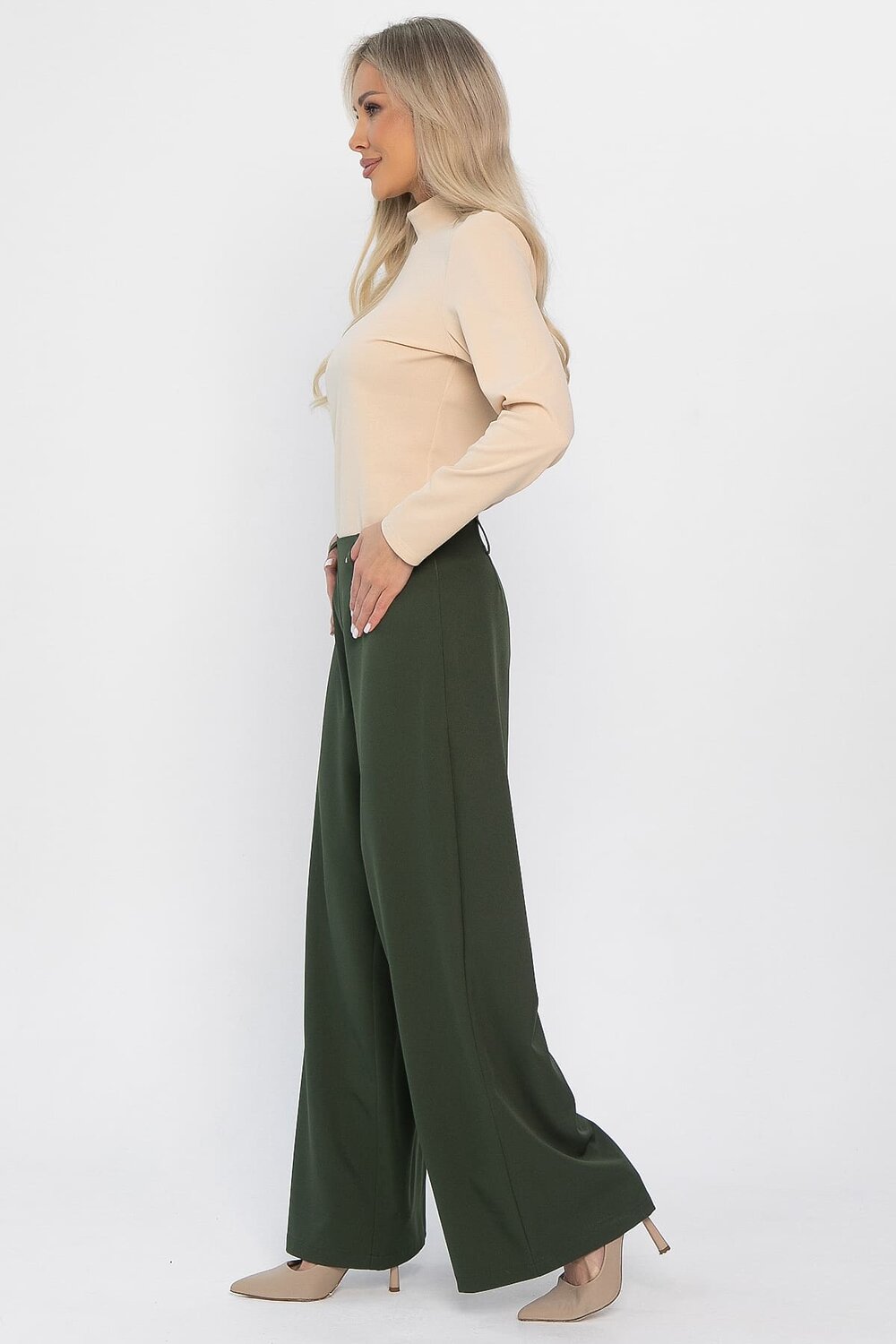 LT Collection Брюки 563085 Б14509-8М зеленый
