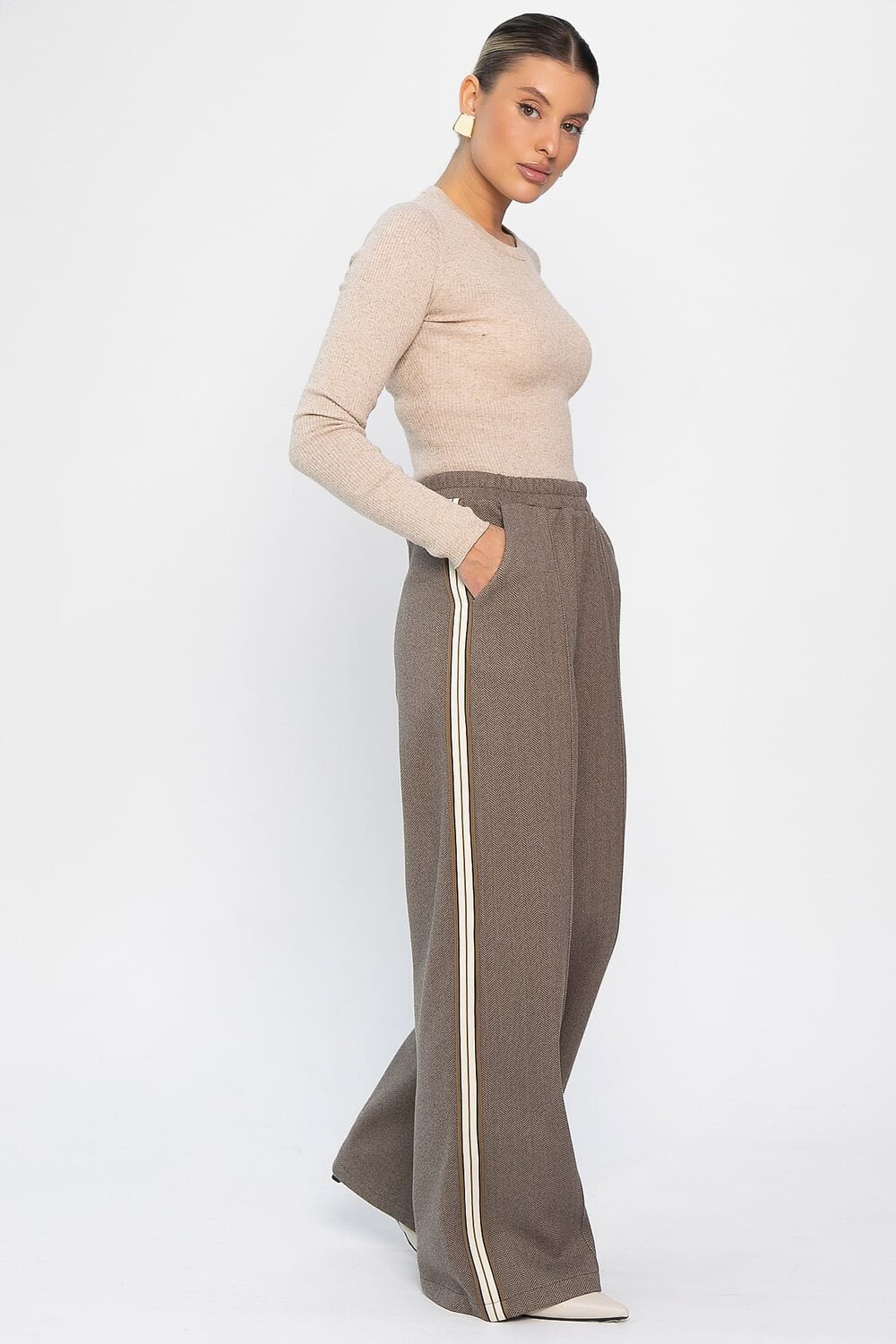 LT Collection Брюки 563395 Б14451-5М коричневый