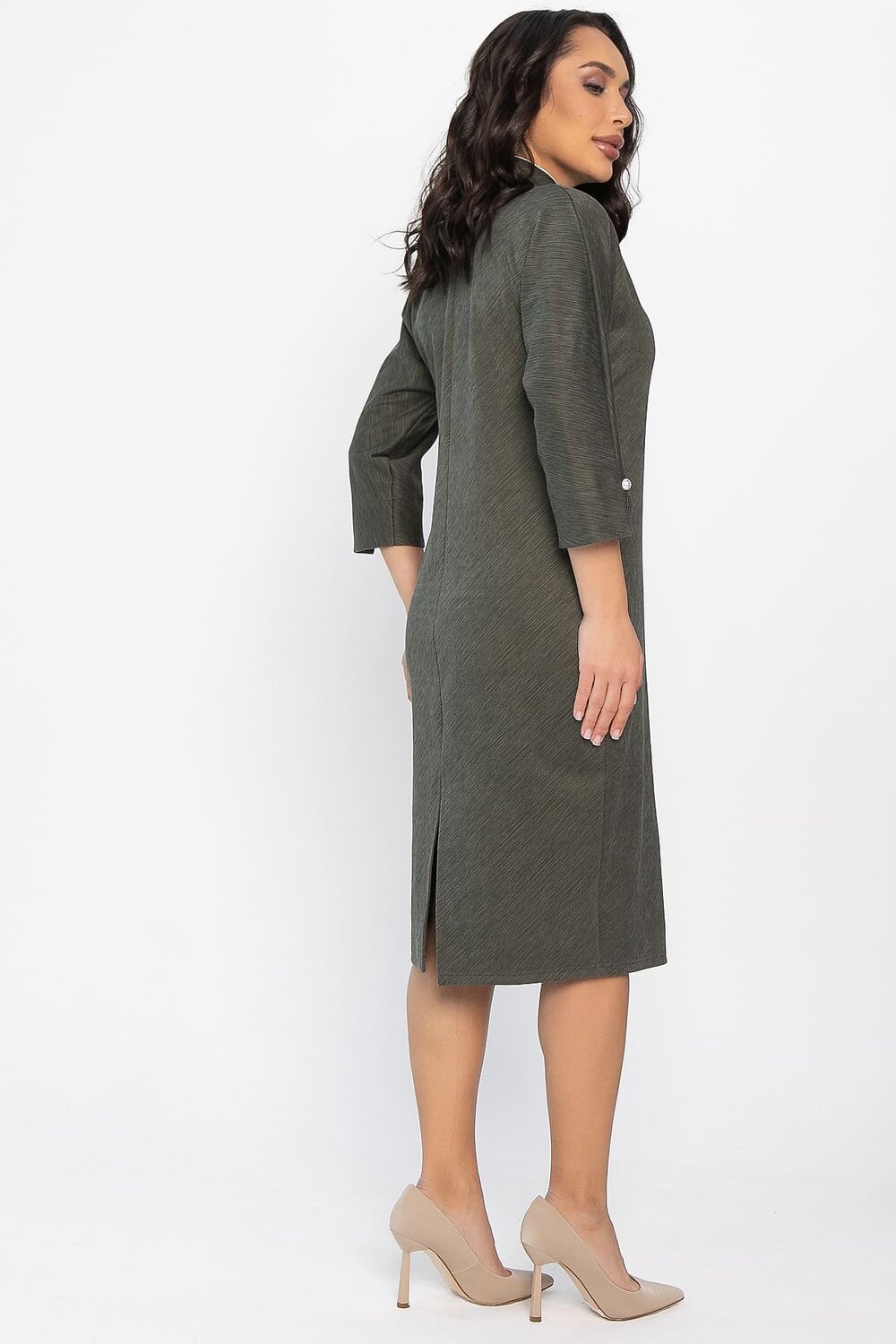 LT Collection Платье 563484 П14557-18М хаки