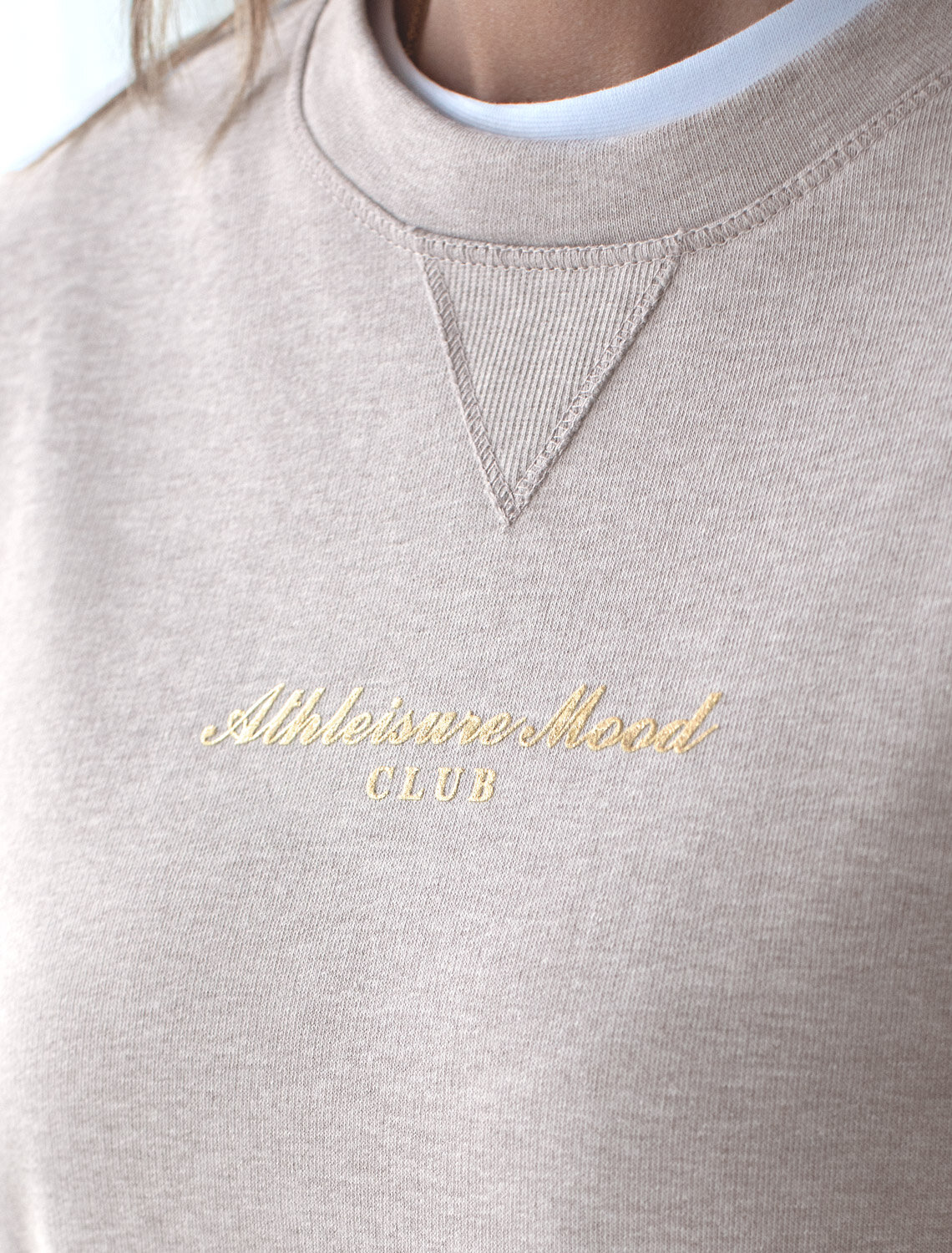 VILATTE Джемпер 563535 D49.132 св.кофейный меланж_athleisure mood
