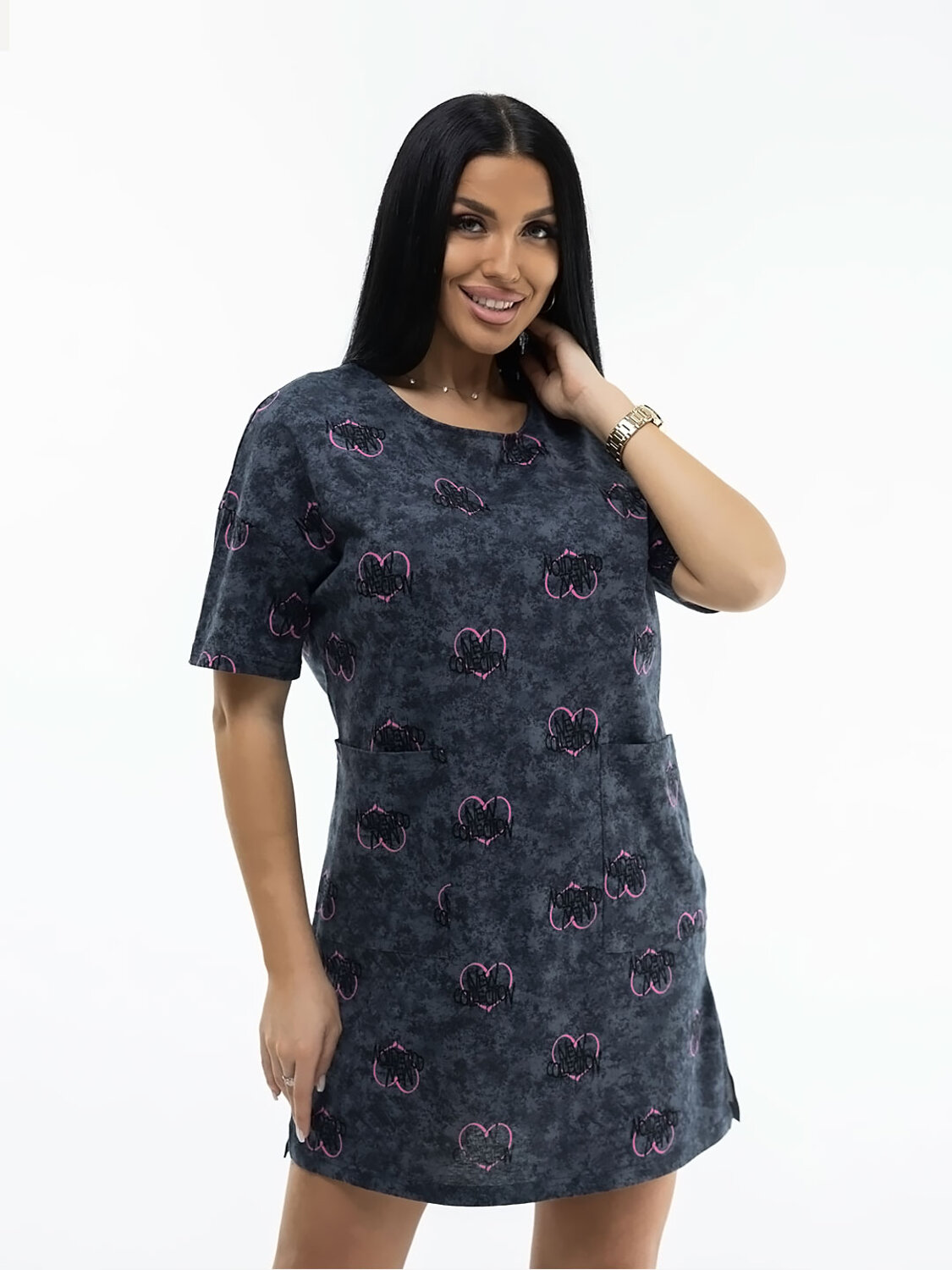Текс-плюс Туника 563681 НФ-00225008 Графит