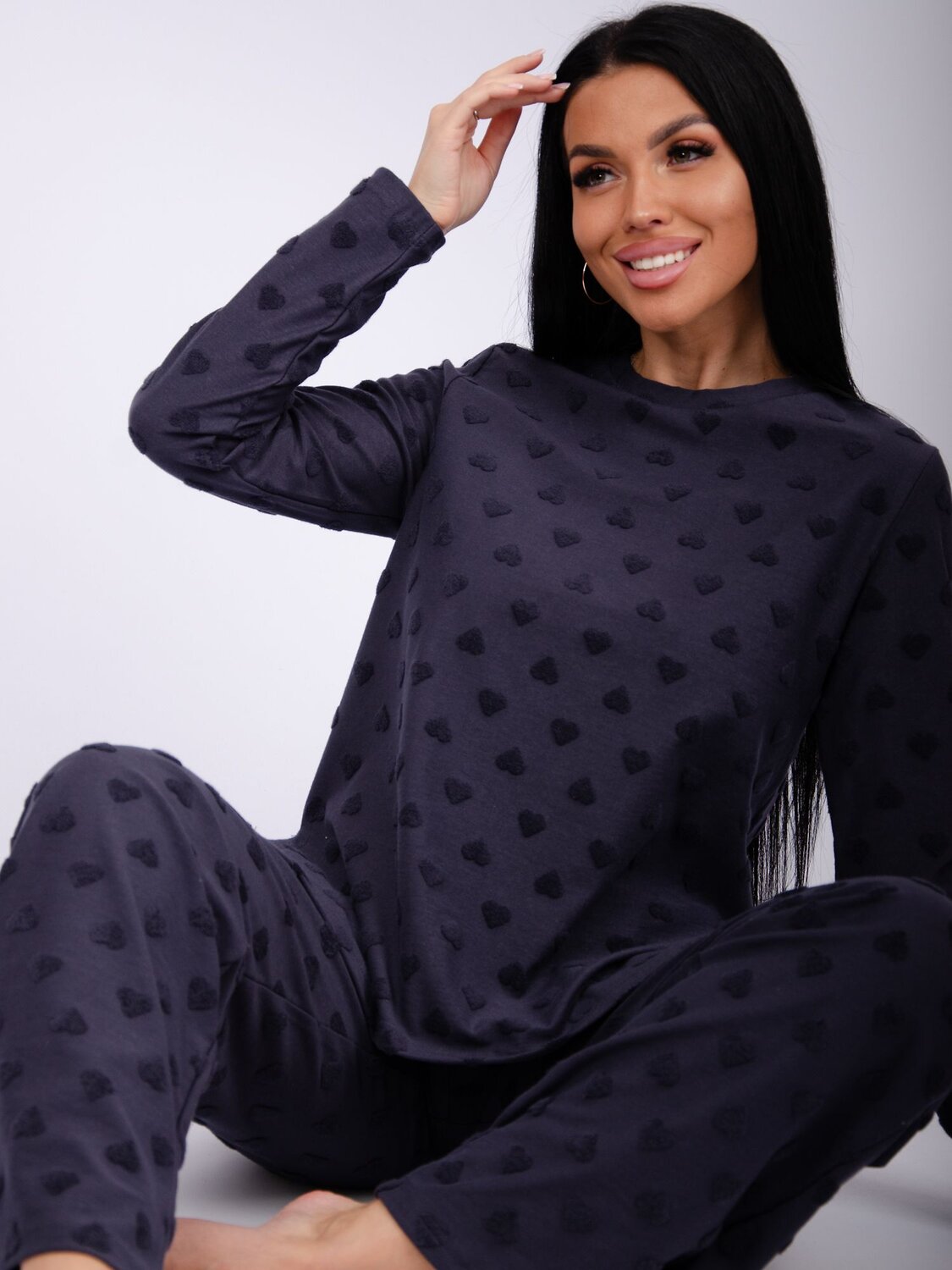Malina Пижама 563710 3164г графит