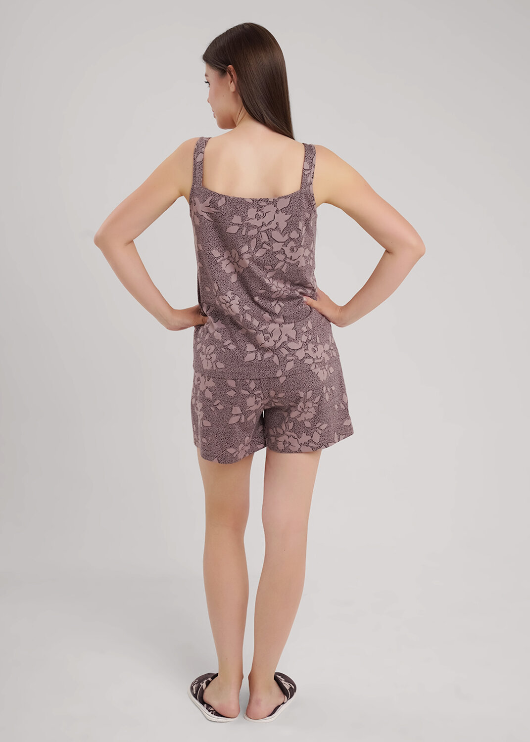 CLEVER Пижама 563889 LSET15-1181 кофейный/коричневый