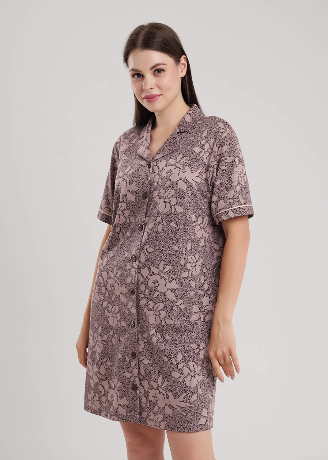 CLEVER Платье 563890 LDR15-1181/1 кофейный/коричневый