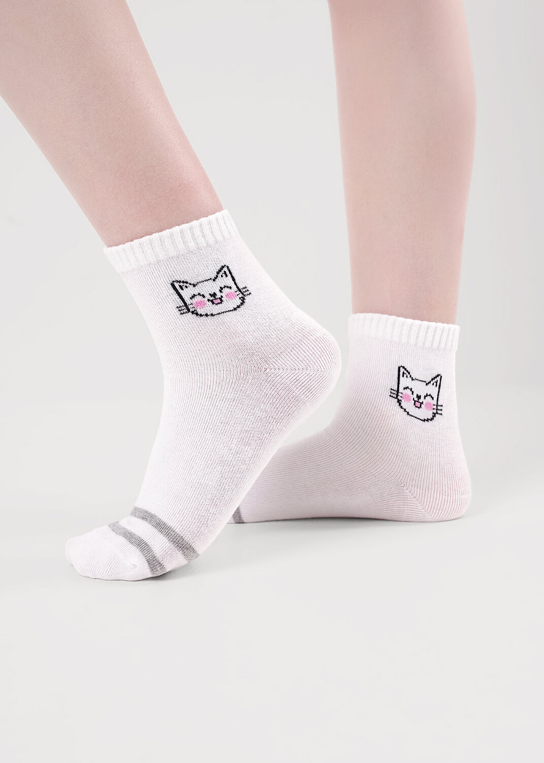 CLEVER Носки 563941 В1001 20-22,22 белый