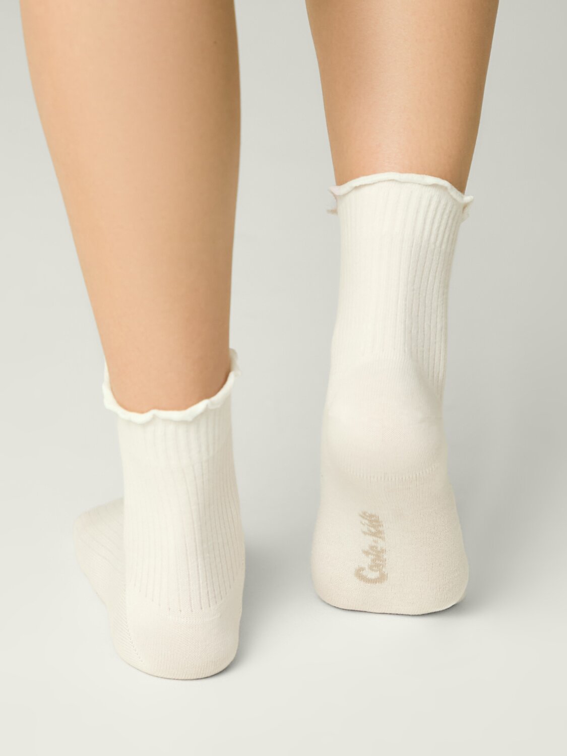 CONTE-KIDS Носки 564147 TIP-TOP (без резинки) 25С-30СП молочный