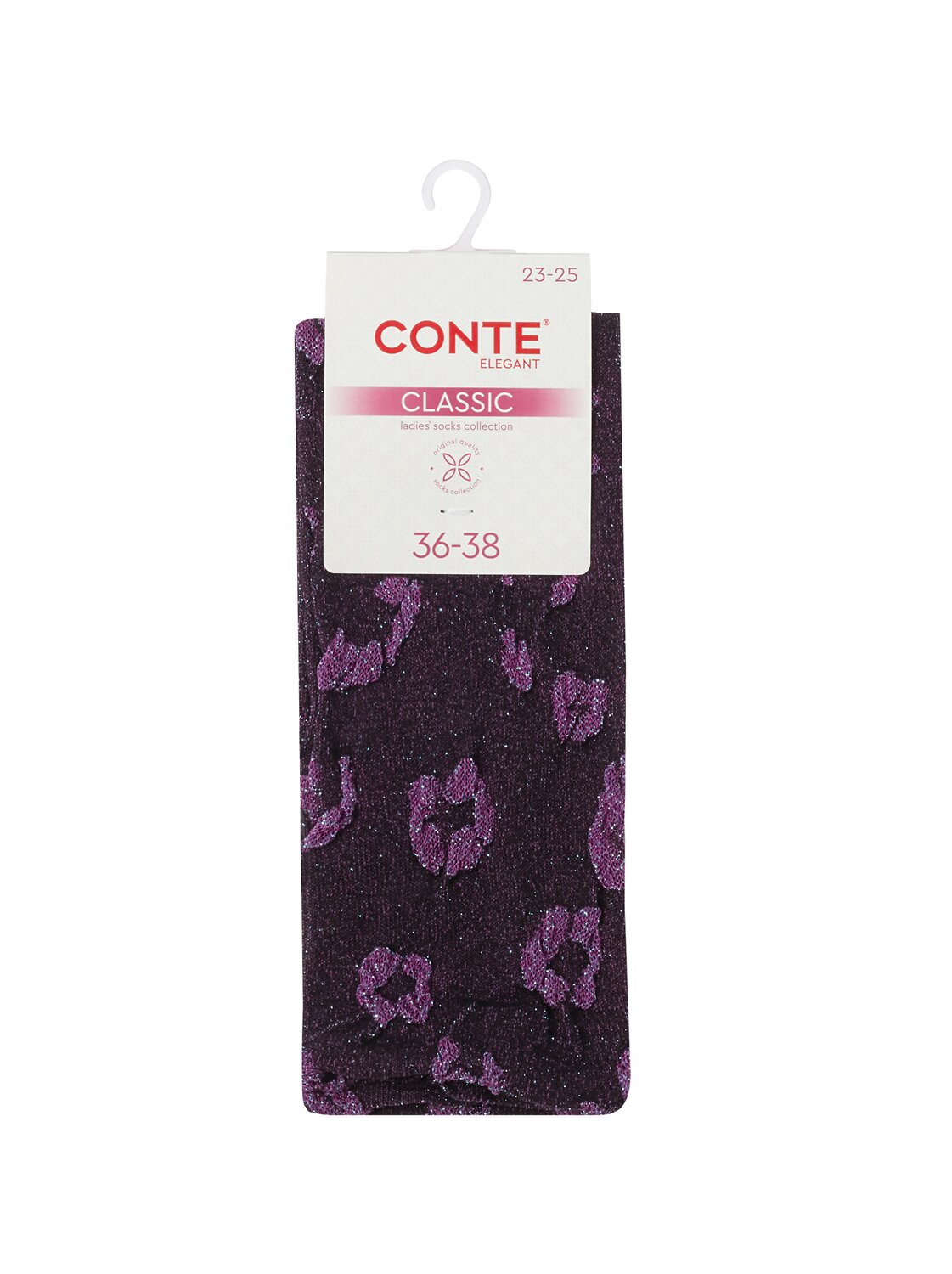 Conte elegant Носки 564157 CLASSIC 24С-156СП сиреневый