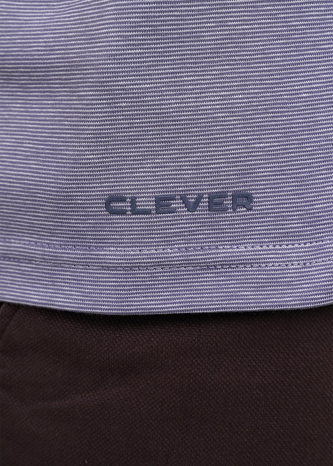CLEVER Футболка 564393 650309гн_п джинсовый/белый