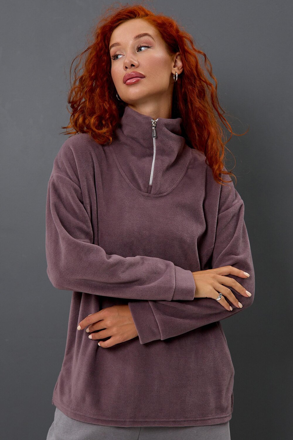 Lika Dress Толстовка 564558 10525 Баклажан