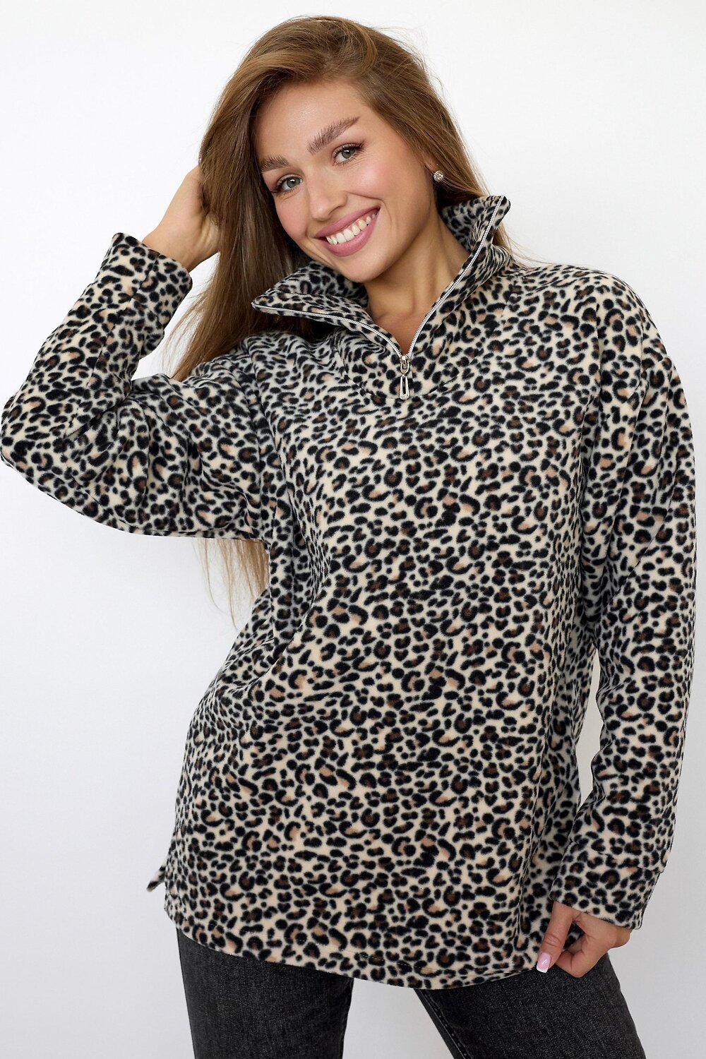 Lika Dress Толстовка 564575 10609 Леопард