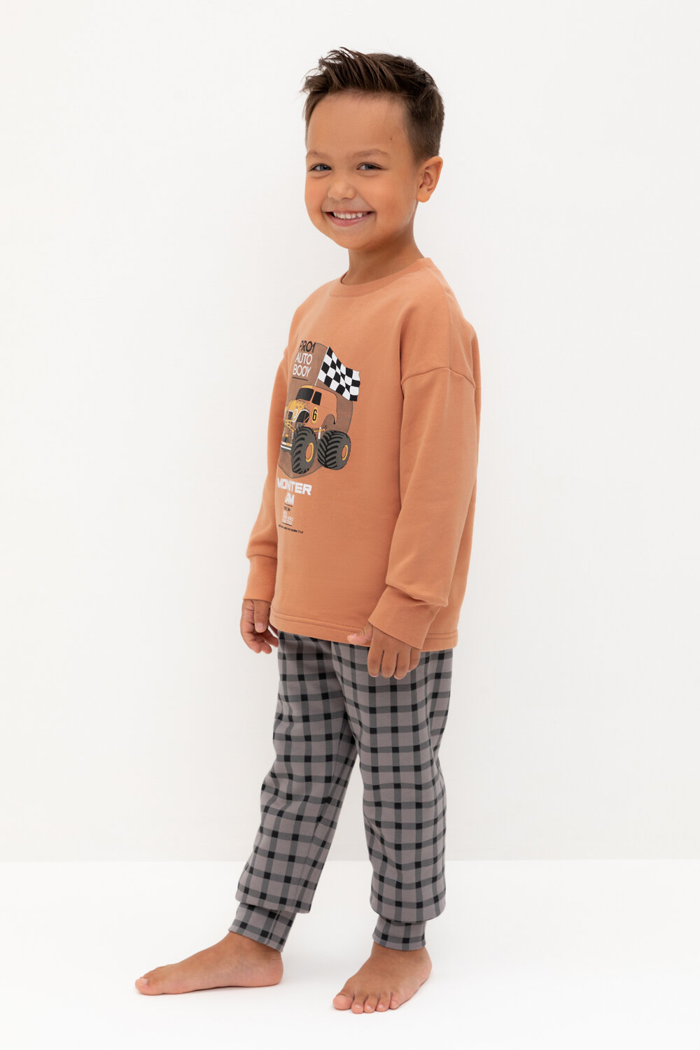 CROCKID Пижама 564957 К 1567 пробковое дерево, клетка