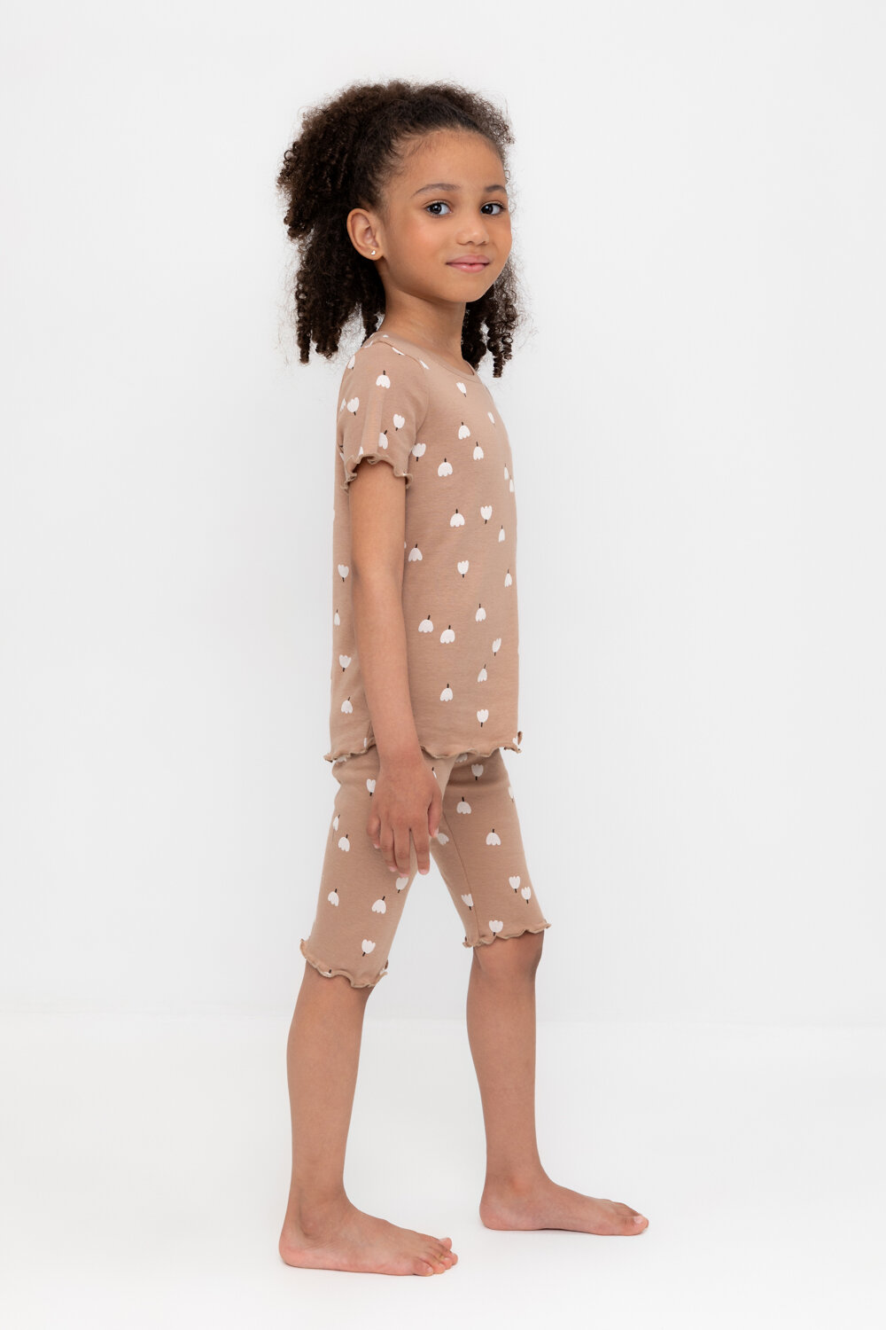 CROCKID Пижама 564960 К 1632 беж, колокольчики