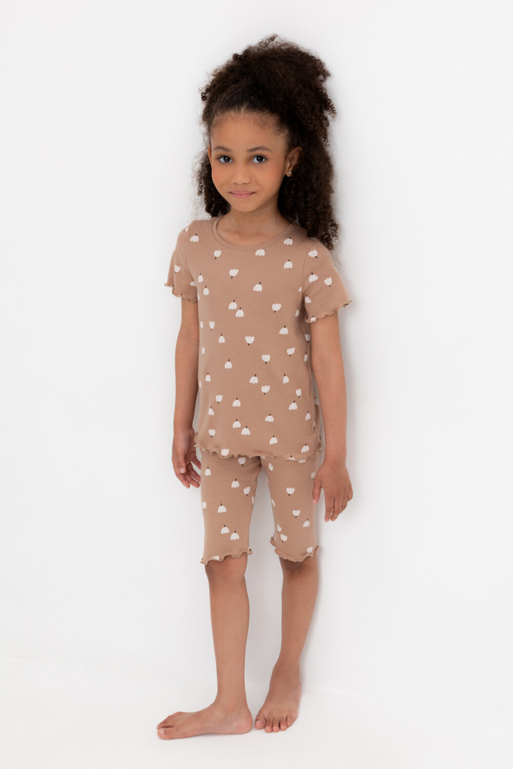 CROCKID Пижама 564960 К 1632 беж, колокольчики